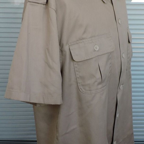 Brandit Individual Wear Men's Beige Short Sleeve Shirt XL like new