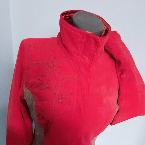 St-Martins red jacket like new with lining and thick padding