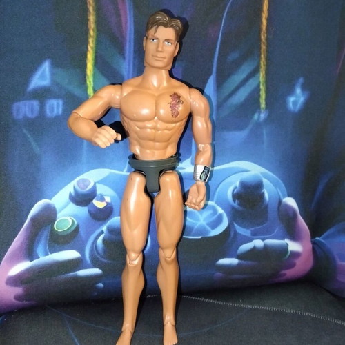 Max Steel G.I.Joe action figure 30 cm used, Mattel 1999