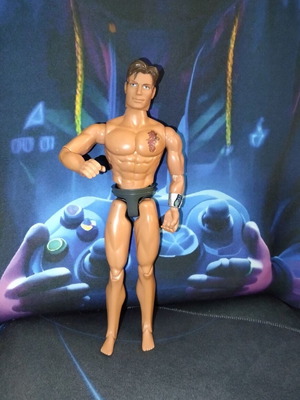 Max Steel G.I.Joe action figure 30 cm used, Mattel 1999