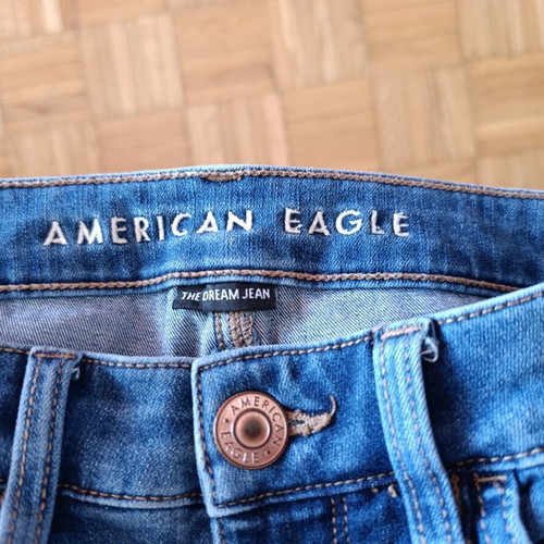 American Eagle women's skinny jeans like new, dark blue, size XS