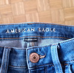 American Eagle women's skinny jeans like new, dark blue, size XS