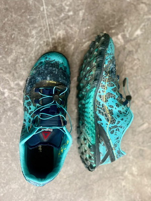 Reebok All Terrain Super OR running shoes, size 44, turquoise black