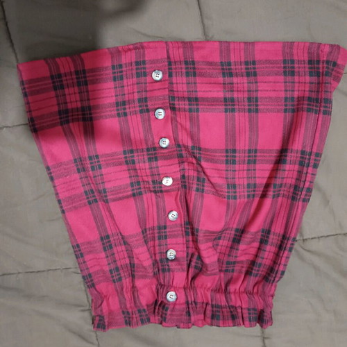 Φούστα vintage Pull & Bear σε άριστη κατάσταση, μαύρο και κόκκινο, μέγεθος S