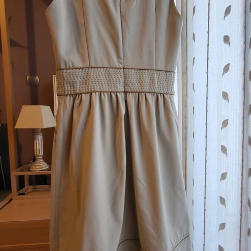 Nissa office dress beige like new, size L