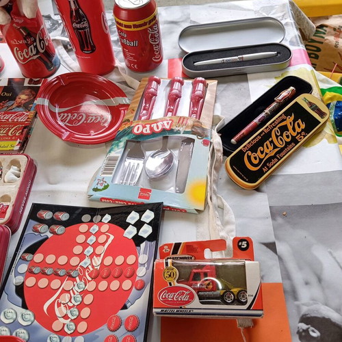 Coca-Cola collection new, 51 collectible pieces