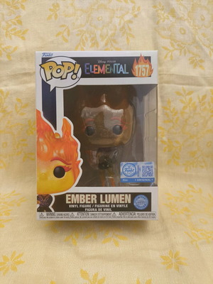 Funko Pop Ember Lumen Disney Pixar Elemental Glitter Chase 1757 new