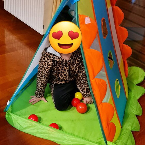 Ball pool with basketball hoop like new