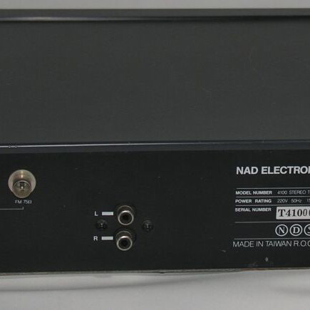 NAD Vintage Stereo System used with Amplifier 2400 Envelope, Preamp 1000, Cassette Player, Tuner