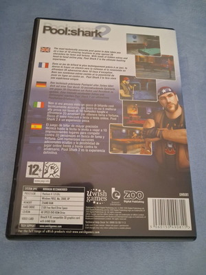Pool Shark 2 PC CD-ROM simulation game like new