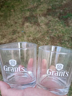 Grant's glasses used, set of 2