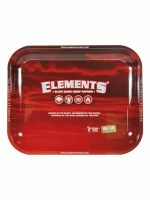 Elements rolling tray red 34 x 27.5cm new