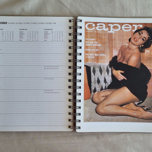 Taschen 2007 Girly Magazines vintage diary