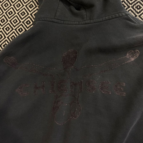 Chiemsee zip hoodie used, size L, black