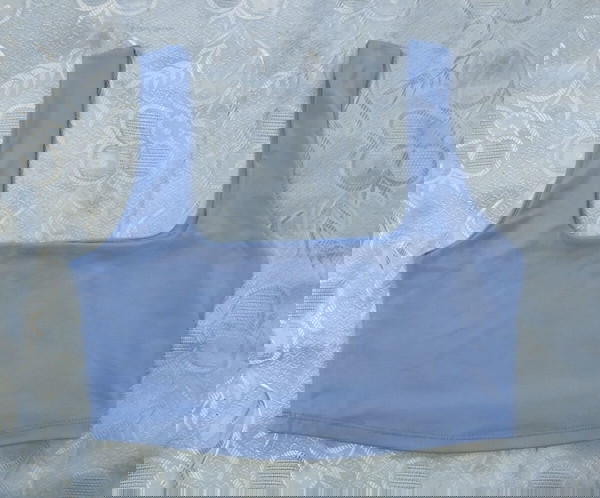 Baby Blue Τοπ - Pink Woman