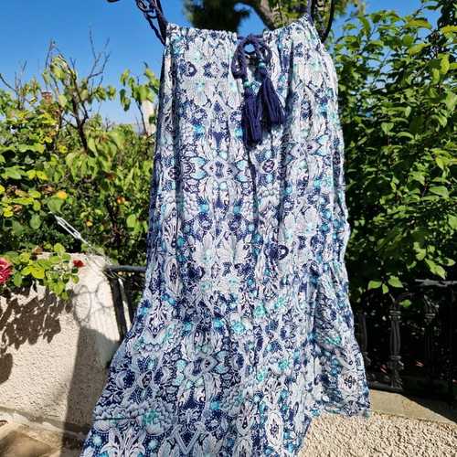 FULL-BODY SHORTS 100% VISCOSE M/L