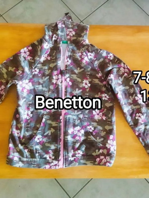 Benetton ζακέτα floral μεταχειρισμένη για κορίτσι 7-8 ετών 130cm