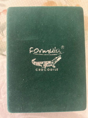 Formula crocodile lighter in its case!!!