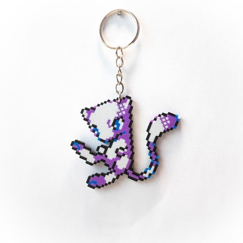 Poke-monsters keychains new, multicolored