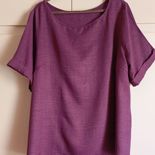 Shein Plus Size Blouse 3XL like new, purple
