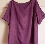 Shein Plus Size Blouse 3XL like new, purple