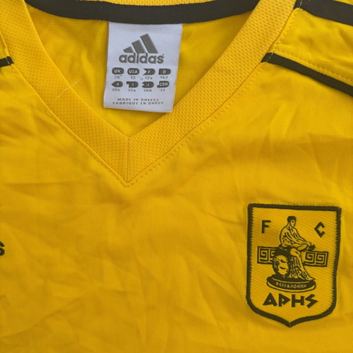Aris Adidas T-shirt XXS like new, black and yellow