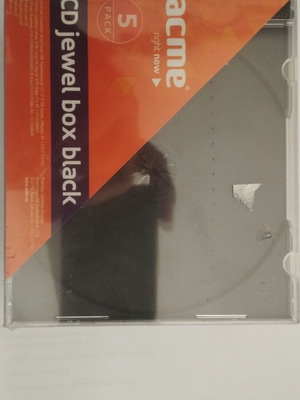 CD cases new, pack of 10, hard plastic