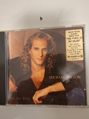 Michael Bolton The One Thing CD