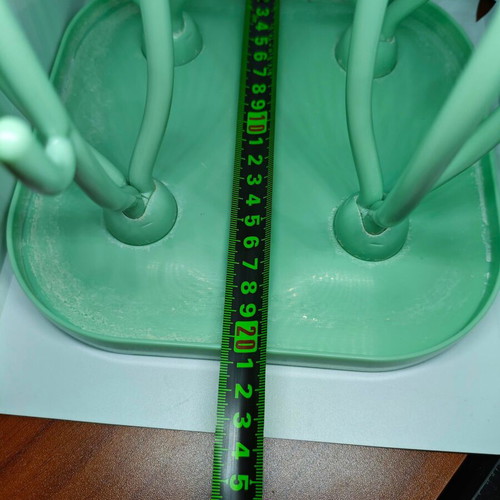 Bottle drying stand tree type like new, green