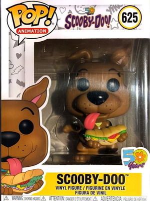 Funko Pop Scooby Doo #625 50th Anniversary Edition new