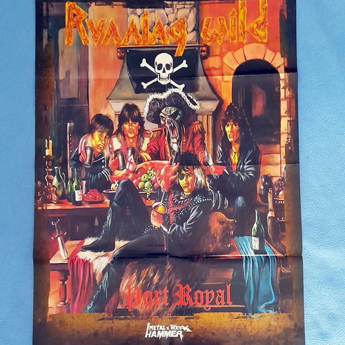 Running Wild / Sepultura poster used, double-sided, Metal Hammer