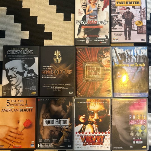 Pack of 15 world cinema movies on DVD like new