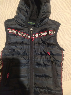 Hello Boy sleeveless jacket new