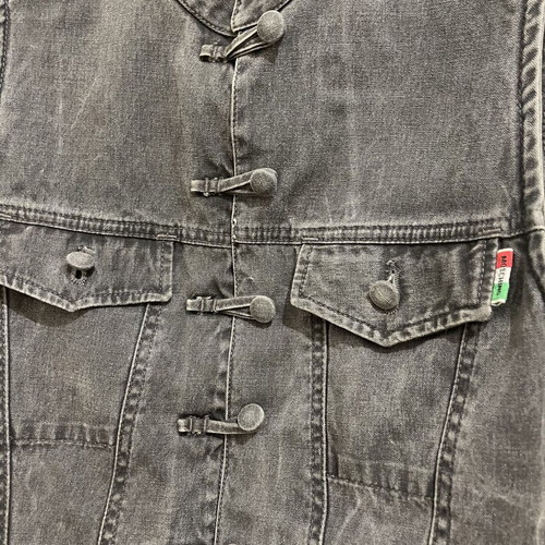 Moschino Jeans Grey Vest Top like new, military style