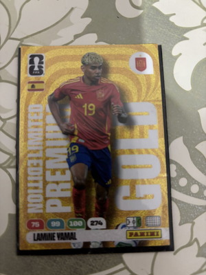Lamine Yamal Limited Edition Premium Gold Rookie Panini FIFA World Cup 2026