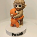 Φιγούρα Punch καινούργια 3d printed, ύψος 10 εκατοστά