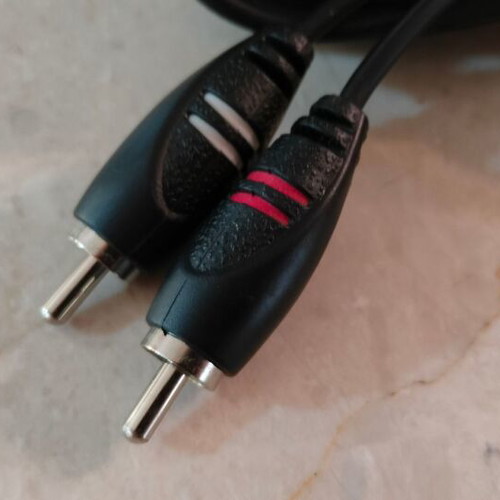 High Performance OFC RCA to RCA Audio Interconnect 1.5m new