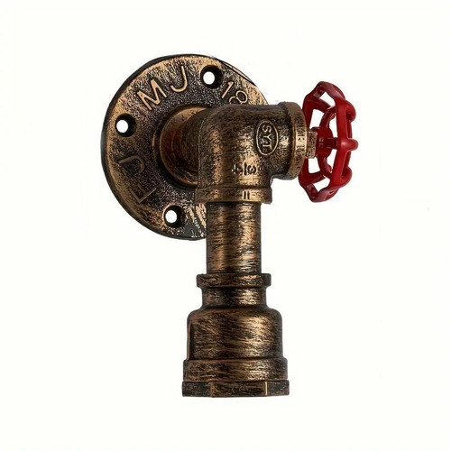Handmade Art Deco Wall Light Pipe E27 Lamp