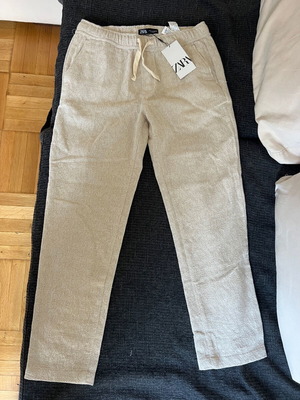 Zara pants new, beige, size medium
