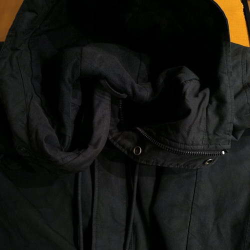Lee men's parka size M black like new