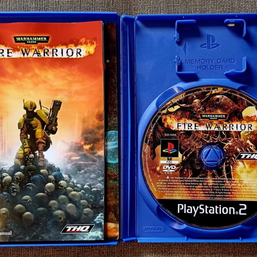 Warhammer Fire Warriors PS2 game used