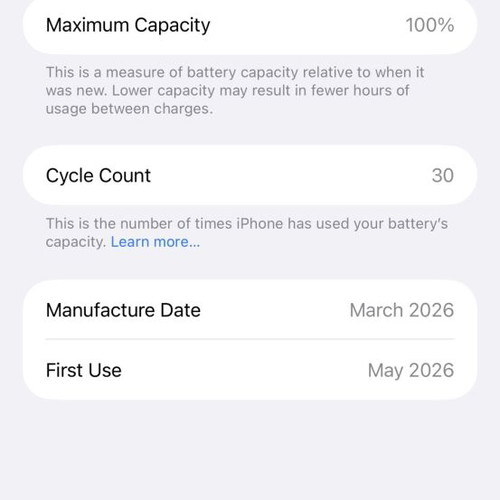 Apple iPhone 17 Pro Max 256GB like new, silver