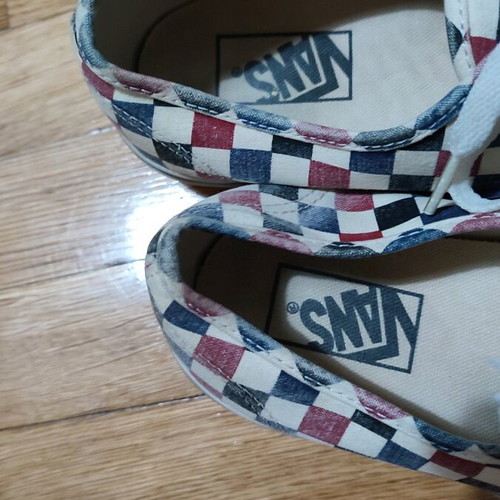 Vans checkerboard size 40 like new