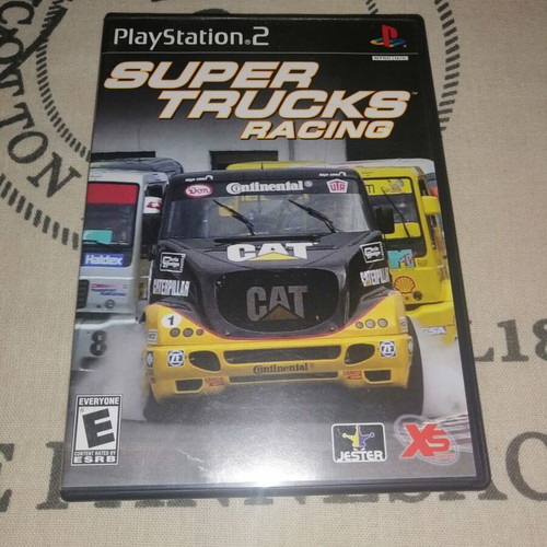 Super Trucks Racing Ps2 game used