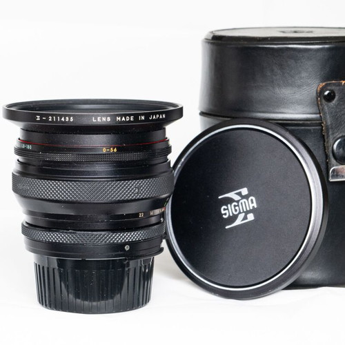 Sigma 18mm f2.8 Filtermatic Nikon F mount lens used