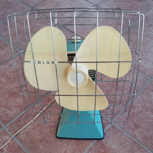 Calor 60s fan used, rotating with metal base