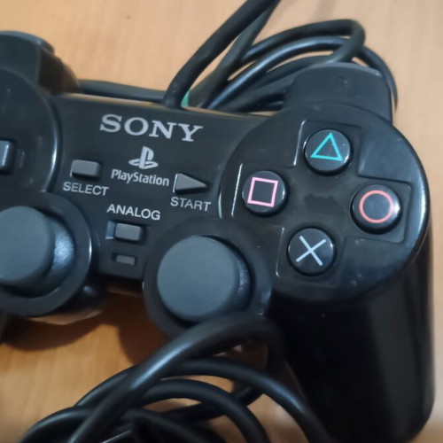 Sony DualShock 2 transparent black controllers, pack of 2
