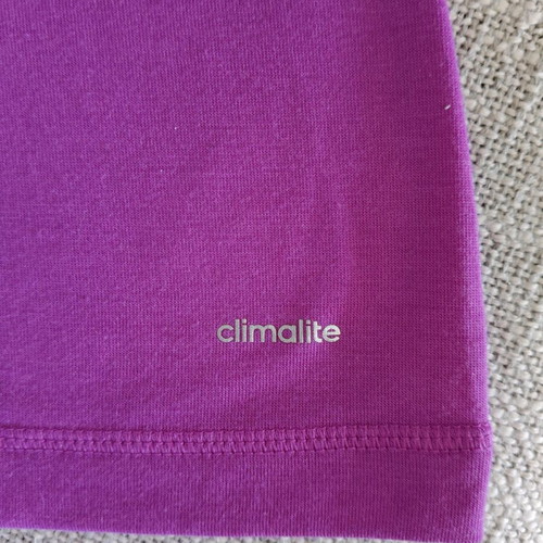 Adidas Climalite women's sports t-shirt size S like new, purple