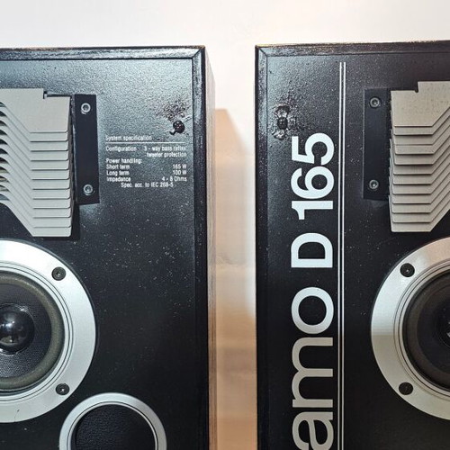 JAMO D-165 Vintage Speakers like new, floorstanding, made in Denmark
