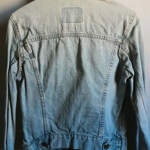 Zara women's denim jacket like new, blue, size S